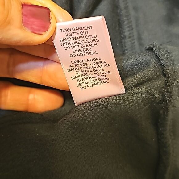 Juicy Couture Sleepwear Set - Black with Silver Studded Logo size small - Picture 7 of 7